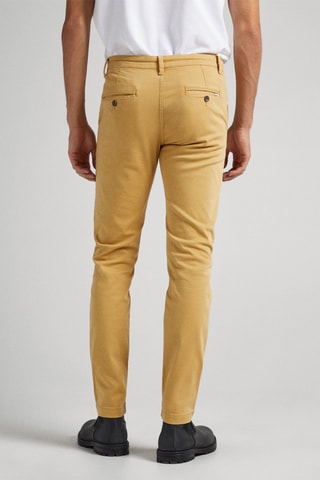 Broek Slim Fit - Geel