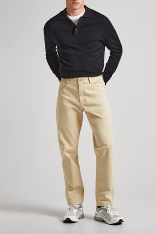 Broek Slim Fit- Beige
