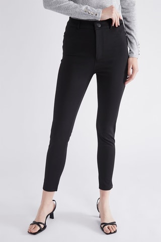 7/8 Broek - Zwart