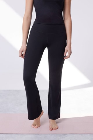 Broek flare cut - Zwart