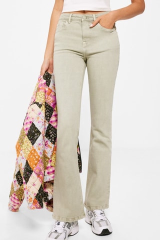 Jeans bootcut - Beige