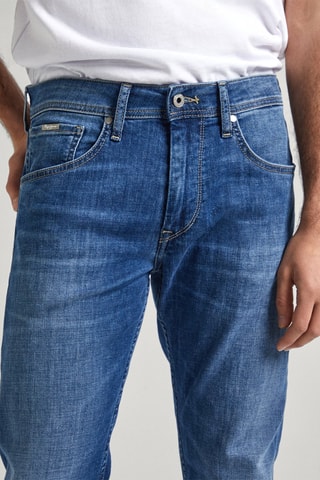 Rechte Jeans - Blauw