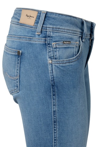 Jeans regular Lage Taille - Blauw