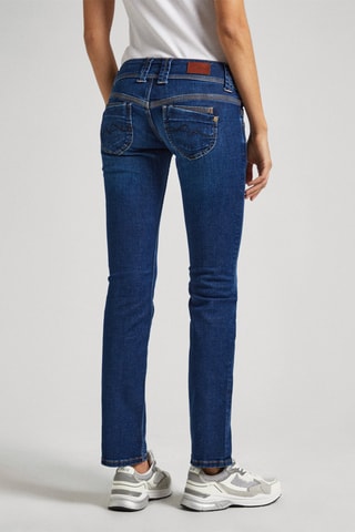 Jeans slim fit - Blauw