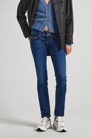 Jeans slim fit - Blauw
