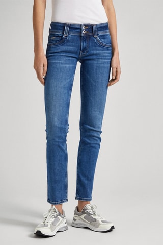 Jeans slim fit - Blauw