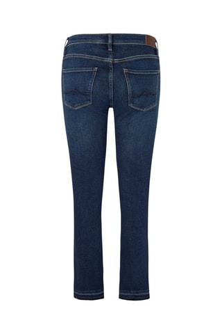 Jeans slim fit Hoge Taille - Blauw