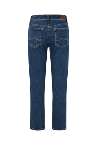 Rechte Jeans Hoge Taille - Blauw
