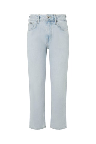 Rechte Jeans Hoge Taille - Blauw