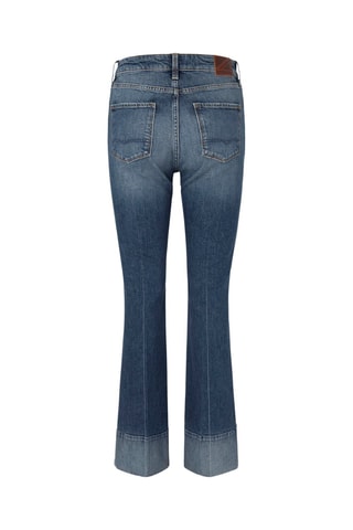 Jeans Flare Hoge Taille - Blauw