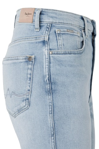 Jeans slim fit Hoge Taille - Blauw