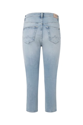Jeans slim fit Hoge Taille - Blauw