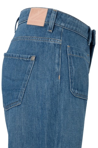 Jeans Flare Hoge Taille - Blauw