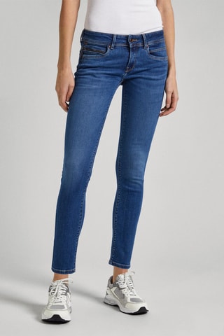 Jeans slim fit - Blauw