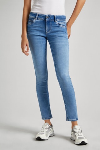 Jeans slim fit - Blauw