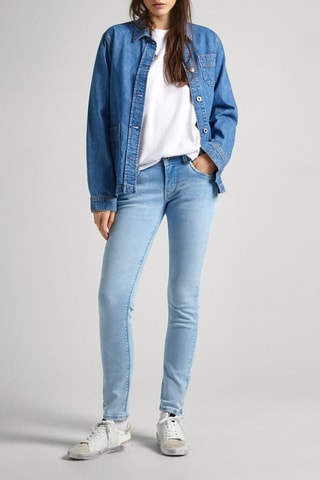 Jeans slim fit - Blauw