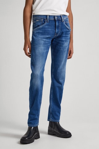 Jeans regular - Blauw