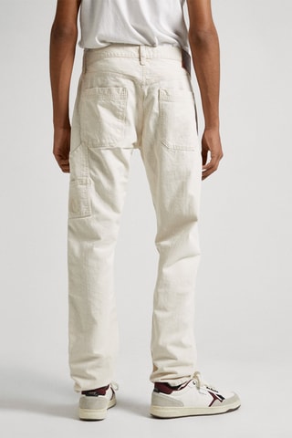 Jeans Relaxed - Wit