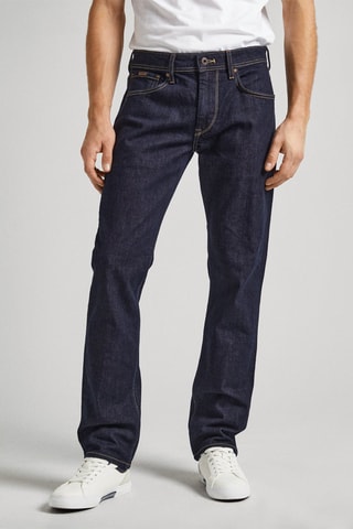 Rechte Jeans - Blauw