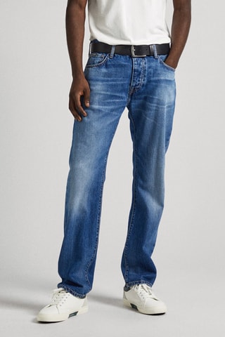 Rechte Jeans - Blauw