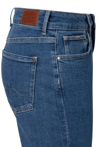 Jeans regular Hoge Taille - Blauw