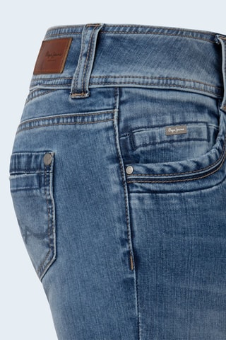Jeans regular Lage Taille - Blauw