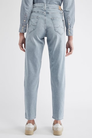 Jeans relaxed Hoge Taille - Blauw