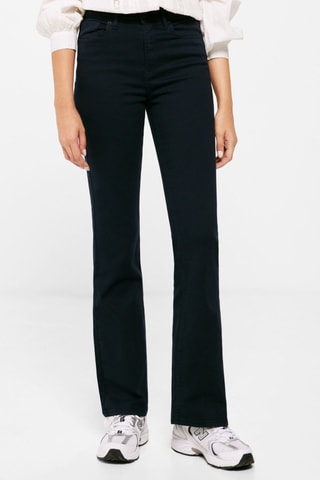 Jeans Bootcut Hoge Taille - Zwart