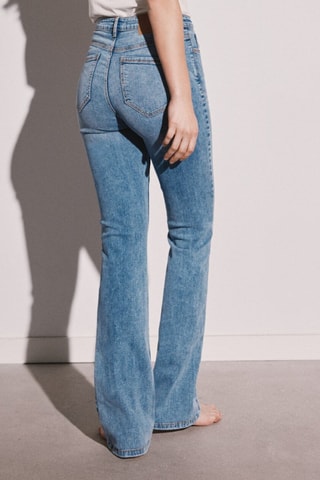 Jeans Flared - Blauw
