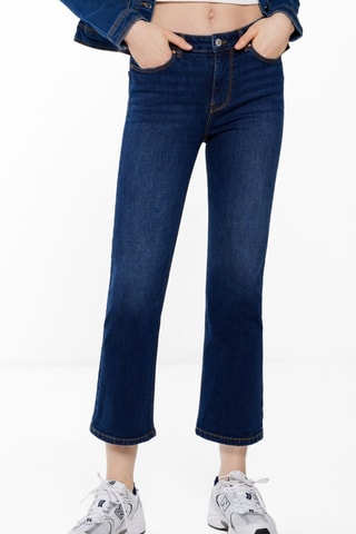 7/8 Chino - Blauw
