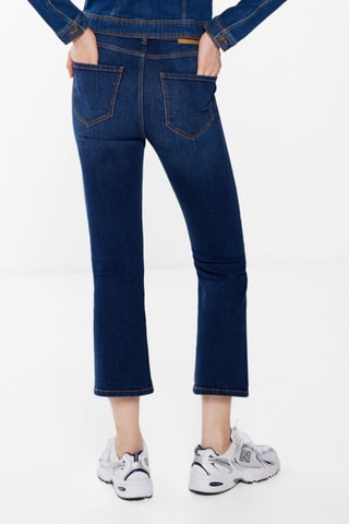7/8 Chino - Blauw