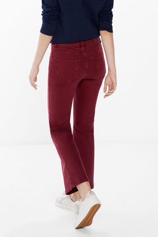 7/8 Jeans Bootcut - Rood