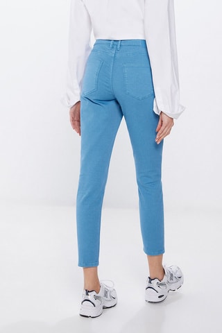 7/8 jeans skinny model- Blauw
