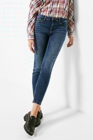 7/8 jeans skinny model- Blauw