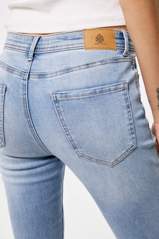 Jeans Skinny Hoge Taille - Blauw