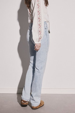 Jeans recht model - Blauw