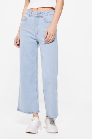 Jeans wide legs - Blauw