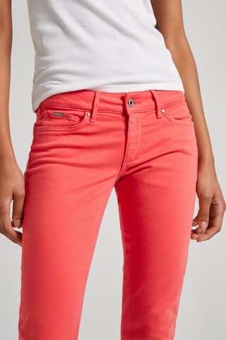 Jeans Skinny - Koraalrood