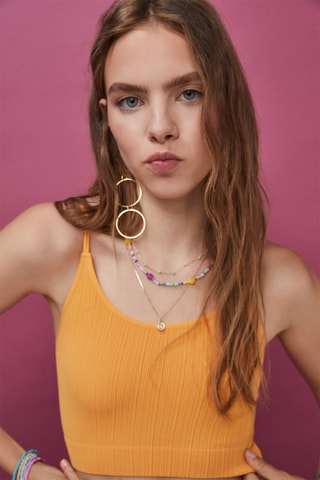 Crop Top - Oranje
