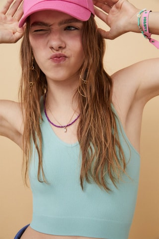 Crop Top - Groen