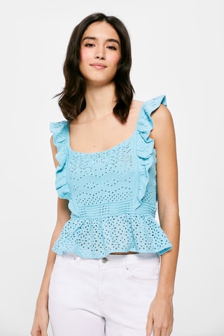 Top - Blauw