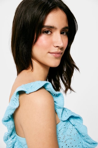 Top - Blauw