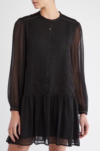Blouse-jurk - Zwart