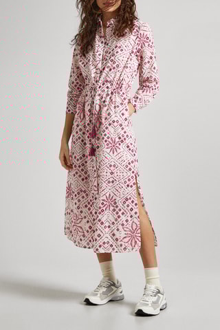 Blouse-jurk - Wit