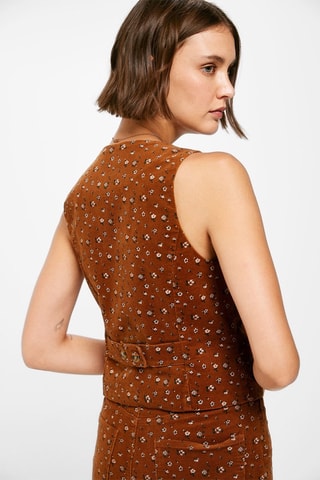 Gilet de costume - Marron