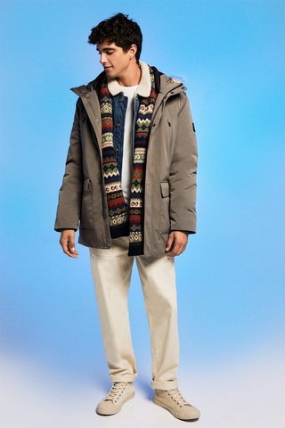 Parka met Capuchon - Grijs