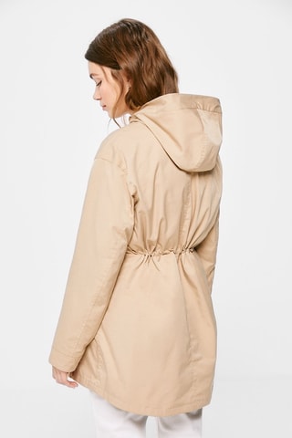 Parka met Capuchon - Beige