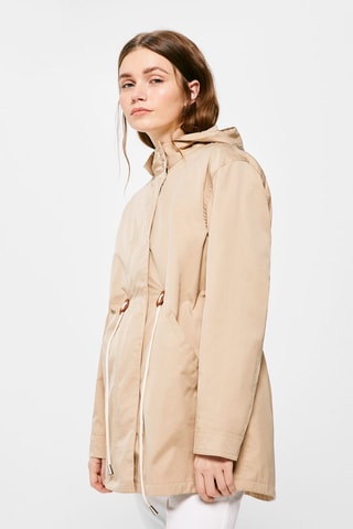 Parka met Capuchon - Beige