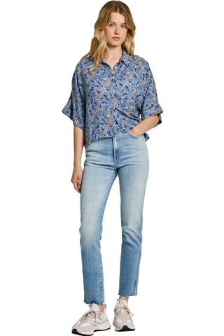 Blouse Mery - Marineblauw
