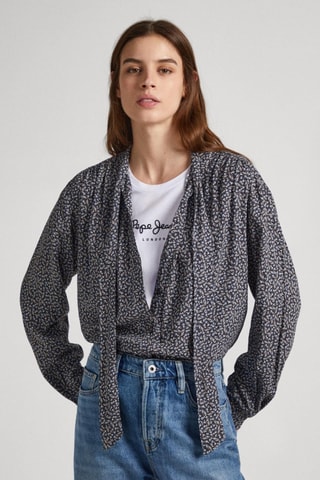 Blouse Javiera - Donkergrijs